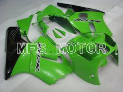 Kawasaki NINJA ZX12R 2000-2001 Injection ABS Fairing - Factory Style - Black Green - MFS6039
