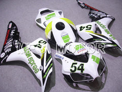 Honda CBR1000RR 2006-2007 Injection ABS Fairing - HANN Spree - White Green - MFS6047