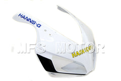 Honda CBR1000RR 2006-2007 Injection ABS verkleidung - HANN Spree - Schwarz Weiß - MFS6050