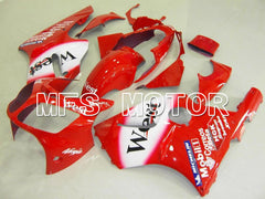 Kawasaki NINJA ZX12R 2000-2001 Injection ABS Fairing - West - Red White - MFS6051