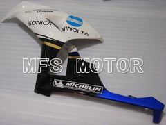 Honda CBR1000RR 2006-2007 Injection ABS verkleidung - Konica Minolta - Weiß - MFS6062