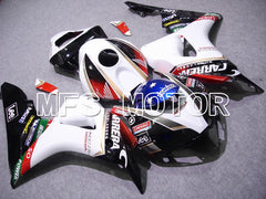 Honda CBR1000RR 2006-2007 Injection ABS verkleidung - CARRERA - Schwarz Weiß - MFS6066