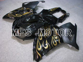 Kawasaki NINJA ZX14R 2006-2011 Injection ABS Fairing - Flame - Black Gold - MFS6092