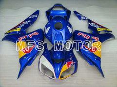 Honda CBR1000RR 2006-2007 Injection ABS verkleidung - Red Bull - Blau Gelb - MFS6099
