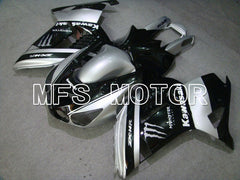 Kawasaki NINJA ZX14R 2006-2011 Injection ABS Fairing - Monster - Black Silver - MFS6101