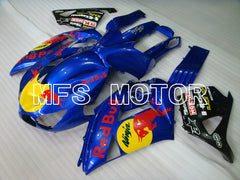 Kawasaki NINJA ZX14R 2006-2011 Injection ABS Fairing - Red Bull - Blue - MFS6108