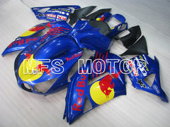 Kawasaki NINJA ZX14R 2006-2011 Injection ABS Fairing - Red Bull - Blue - MFS6110