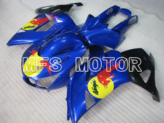 Kawasaki NINJA ZX14R 2006-2011 Injection ABS Fairing - Red Bull - Blue - MFS6113