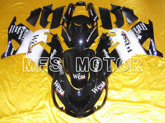 Kawasaki NINJA ZX14R 2006-2011 Injection ABS Fairing - West - Black White - MFS6114