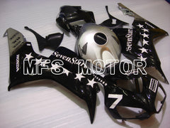 Honda CBR1000RR 2006-2007 Injection ABS verkleidung - SevenStars - Silber Schwarz - MFS6125