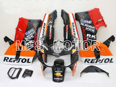 Honda CBR900RR 919 1996-1997 ABS Fairing - Repsol - Black Orange Red - MFS6131