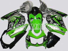 Kawasaki NINJA EX250 2008-2012 Injection ABS Fairing - Monster - Black Green - MFS6142