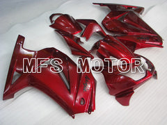 Kawasaki NINJA EX250 2008-2012 Injection ABS verkleidung - Factory Style - Rotweinfarbe - MFS6178