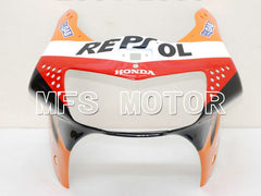 Honda CBR900RR 919 1998-1999 ABS Fairing - Repsol - Black Red Orange - MFS6201
