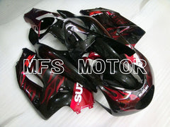 Suzuki RGV250 VJ23 1996-1999 ABS Fairing - Flame - Red Black - MFS6221