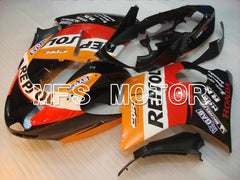 Honda CBR1100XX 1996-2007 Injection ABS verkleidung - Repsol - Schwarz Orange Rot - MFS6222