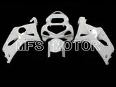 Suzuki GSXR600 2001-2003 K1 K2 Injection ABS Unlackierte Verkleidung - Factory Style - Weiß - MFS6292