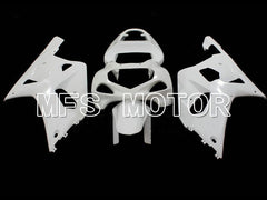 Suzuki GSXR600 2001-2003 K1 K2 Injection ABS Unlackierte Verkleidung - Factory Style - Weiß - MFS6292
