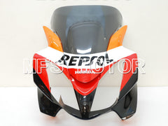 Carénage ABS injecté Honda VFR800 2002-2013 - Repsol - Rouge Orange Noir - MFS6331