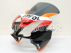 Carénage ABS injecté Honda VFR800 2002-2013 - Repsol - Rouge Orange Noir - MFS6331