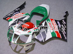 Honda VTR1000 RC51 2000-2006 ABS Fairing - Castrol - Green White - MFS6346
