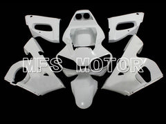 Carénage ABS non peint par injection pour Yamaha YZF-R6 1998-2002 - Style usine - Blanc - MFS6348
