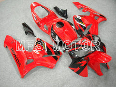 Honda CBR600RR 2005-2006 Injection ABS verkleidung - Factory Style - Rot Schwarz - MFS6365