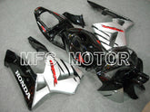 Honda CBR600RR 2005-2006 Injection ABS Fairing - Factory Style - Black Silver - MFS6373