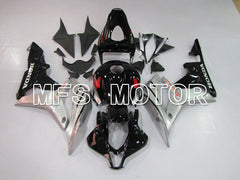 Honda CBR600RR 2007-2008 Injection ABS Fairing - Factory Style - Black Silver - MFS6401