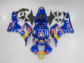 Honda CBR600RR 2007-2008 Injection ABS verkleidung - Red Bull - Blau Gelb - MFS6404