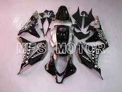 Honda CBR600RR 2007-2008 Injection ABS verkleidung - SevenStars - Schwarz - MFS6415