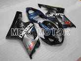 Suzuki GSXR600 GSXR750 2004-2005 Injection ABS verkleidung - Factory Style - Schwarz Grau - MFS6425