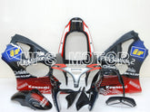 Kawasaki NINJA ZX6R 2000-2002 Injection ABS verkleidung - Play Station - Schwarz Rot - MFS6428