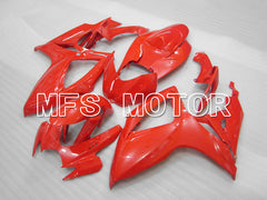 Suzuki GSXR600 GSXR750 2006-2007 Injection ABS verkleidung - Factory - Rot - MFS6432