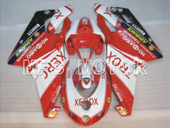 Ducati 749 / 999 2003-2004 Injection ABS verkleidung - Xerox - Rot Weiß - MFS6434