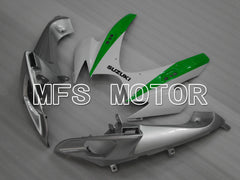 Suzuki GSXR600 GSXR750 2006-2007 Injection ABS Fairing - Factory - White Green - MFS6436