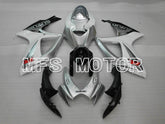 Suzuki GSXR600 GSXR750 2006-2007 Injection ABS Fairing - Factory - White Silver - MFS6438