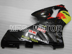 Carénage ABS injecté Kawasaki NINJA ZX12R 2002-2005 - Red Bull - Noir - MFS6439