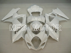 Suzuki GSXR1000 2007-2008 Injection ABS verkleidung - Factory Style - Weiß - MFS6452
