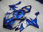 Yamaha YZF-R1 2007-2008 Injection ABS verkleidung - Factory Style - Blau Weiß - MFS6458