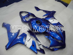 Yamaha YZF-R1 2007-2008 Injection ABS verkleidung - Factory Style - Blau Weiß - MFS6458