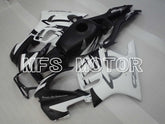 Honda CBR600 F3 1997-1998 Injection ABS verkleidung - Factory Style - Schwarz Weiß Matt - MFS6464