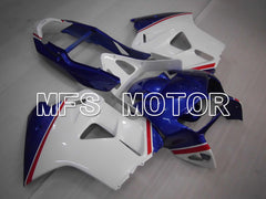 Honda VFR800 1998-2001 ABS Fairing - Factory Style - Blue White - MFS6470
