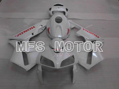 Honda CBR600RR 2003-2004 Injection ABS verkleidung - Fabrik Stil - Weiß - MFS6481