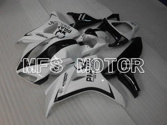 Carénage ABS injecté Honda CBR1000RR 2006-2007 - PRAMAC - Noir Blanc - MFS6482