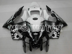 Honda CBR600RR 2005-2006 Injection ABS verkleidung - Factory Style - Weiß Schwarz - MFS6484