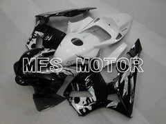 Honda CBR600RR 2005-2006 Injection ABS verkleidung - Factory Style - Weiß Schwarz - MFS6484
