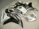 Honda CBR600RR 2007-2008 Injection ABS verkleidung - Factory Style - Schwarz Matt Weiß - MFS6487