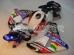 Honda CBR1000RR 2008-2011 Injection ABS verkleidung - Eurobet - Schwarz Blau Weiß - MFS6489