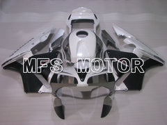 Honda CBR600RR 2003-2004 ABS-Einspritzverkleidung - Andere - Weiß Schwarz Silber - MFS2118